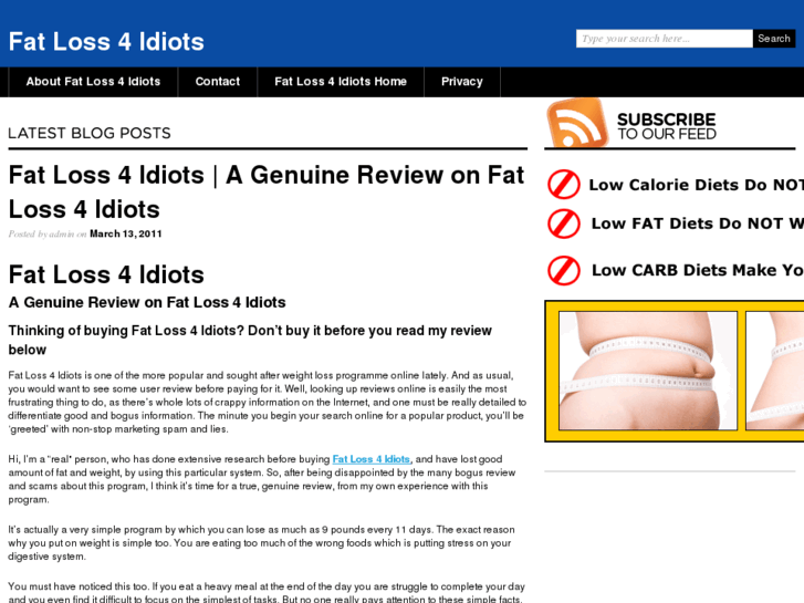 www.fatloss4idiotsz.com