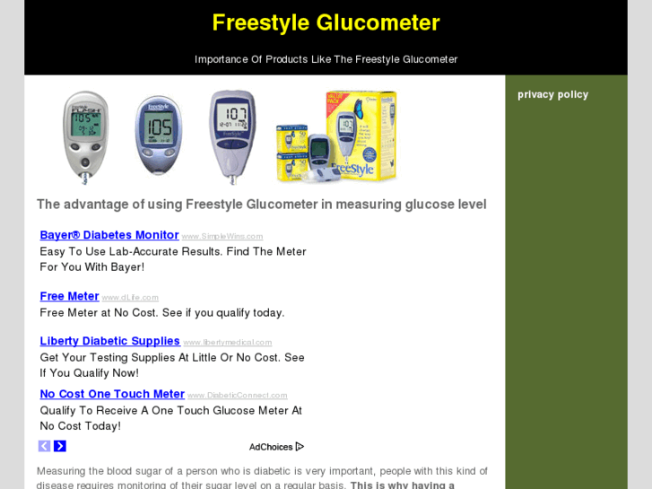 www.freestyleglucometer.com