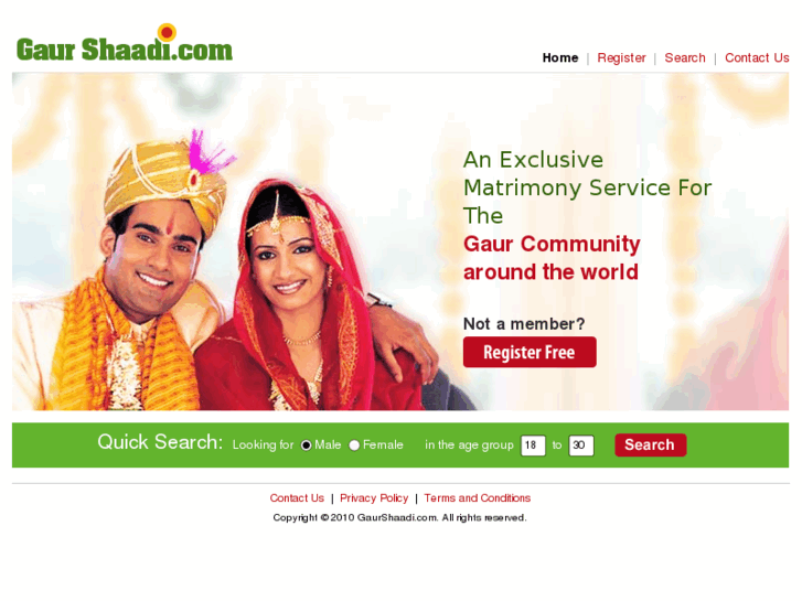 www.gaurshaadi.com