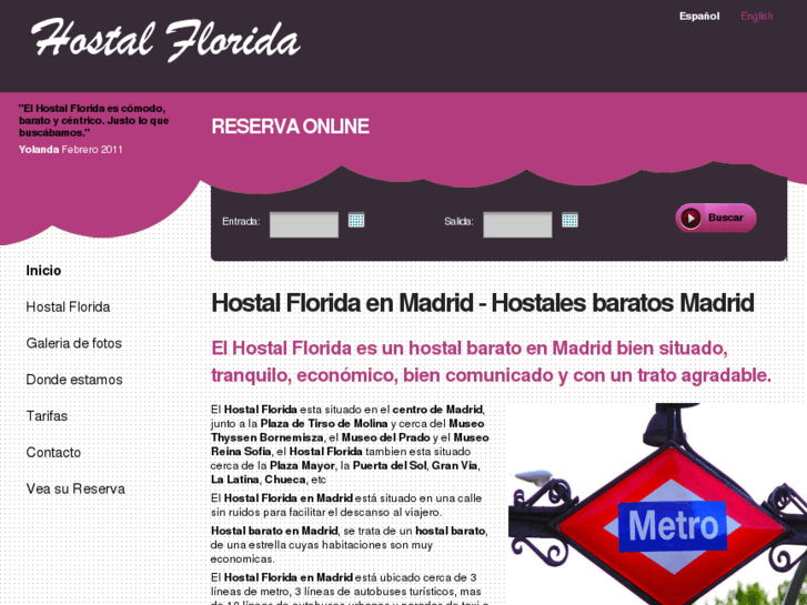 www.hostalflorida.com