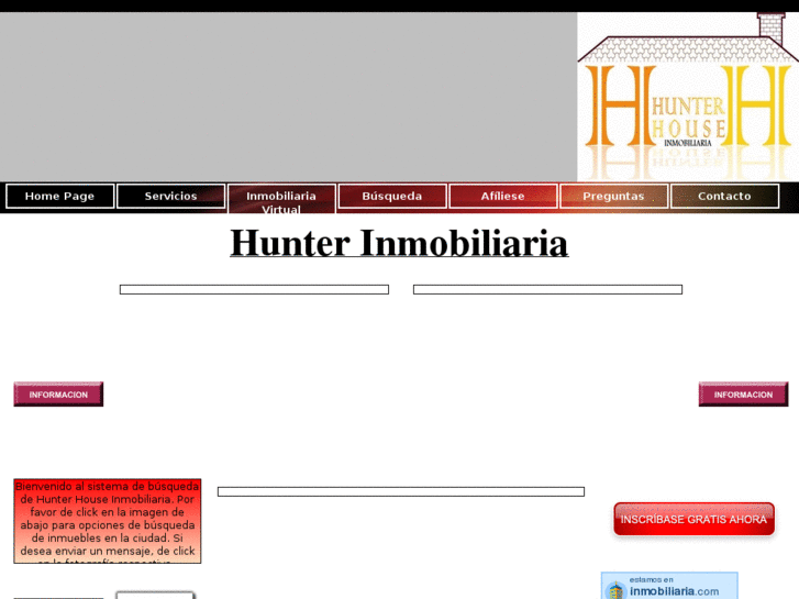 www.hunterinmobiliaria.com