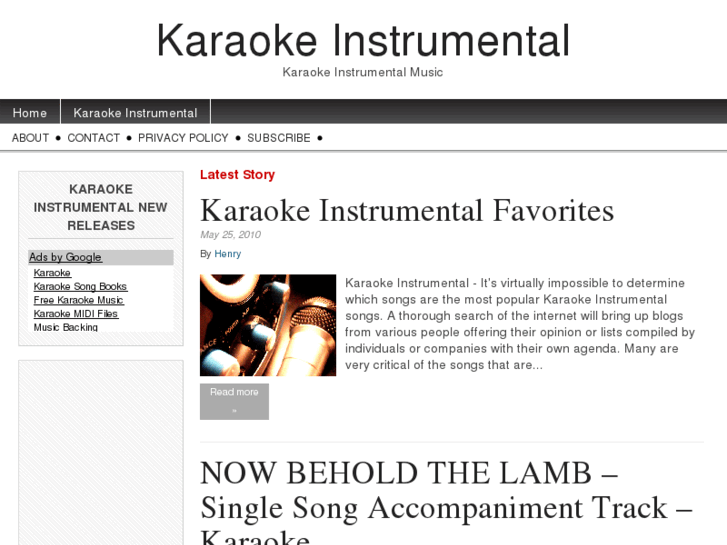 www.karaokeinstrumental.org