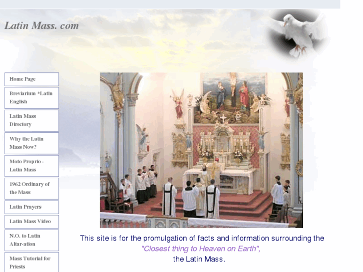 www.latinmass.com