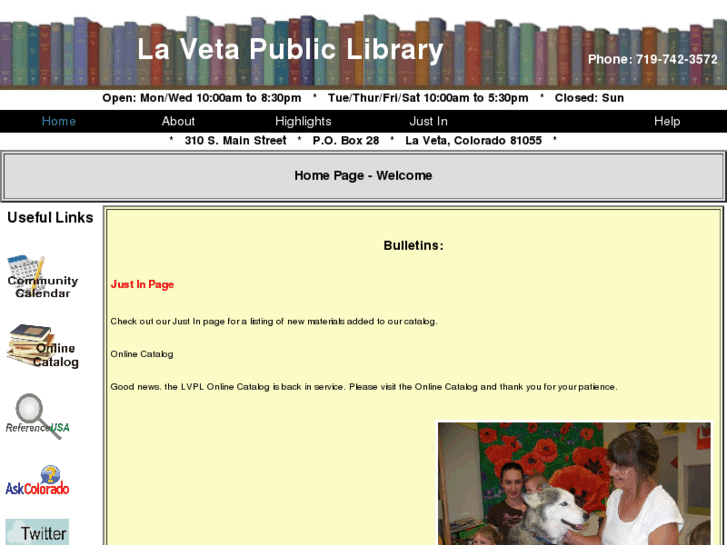 www.lavetalibrary.org