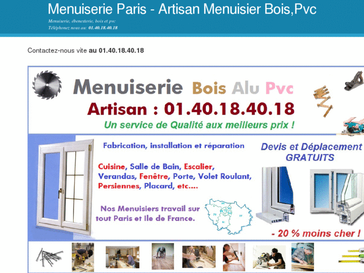 www.menuiserieparis.com