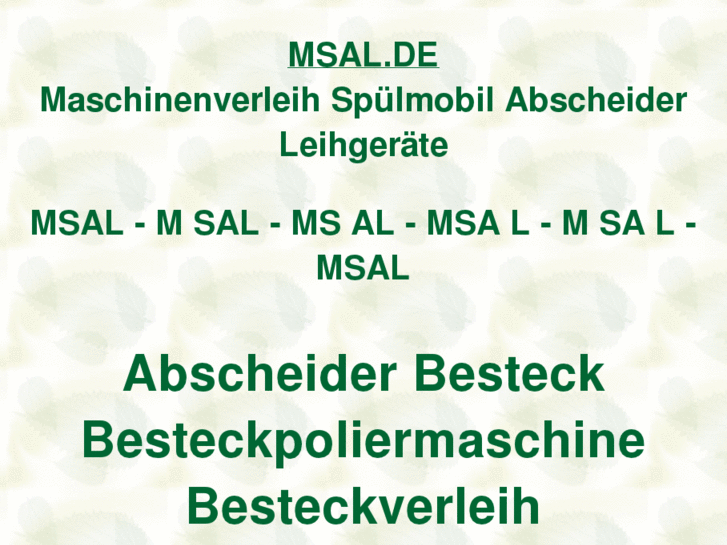 www.msal.de