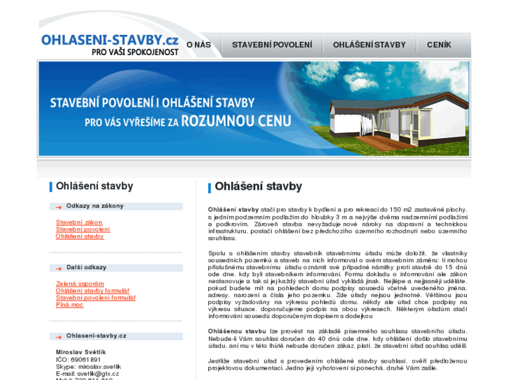 www.ohlaseni-stavby.cz