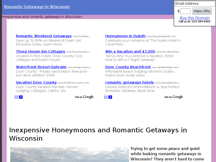 www.romanticgetawaysinwisconsin.com