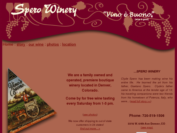 www.sperowinery.biz