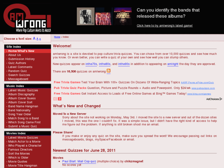 www.amiwrong.com