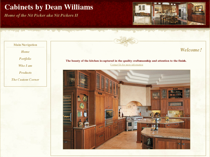 www.cabinetsbydeanwilliams.biz