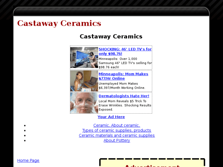 www.castawayceramics.com