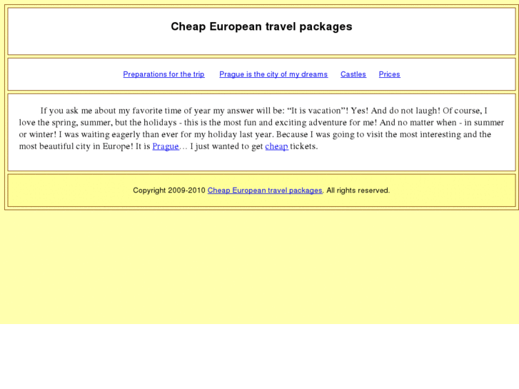 www.cheap-european-travel-packages.com