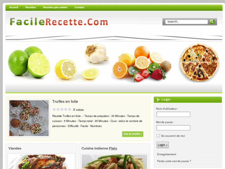 www.facilerecette.com