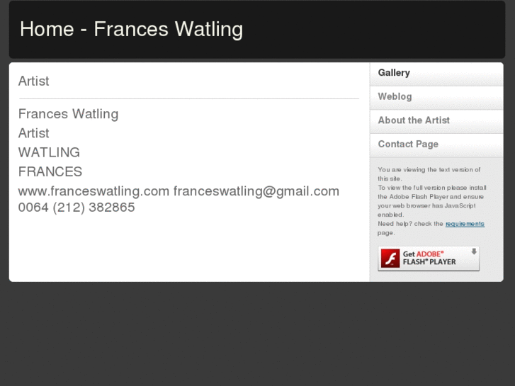 www.franceswatling.com