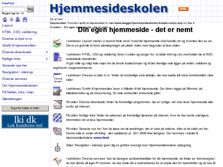 www.hjemmesideskolen.dk