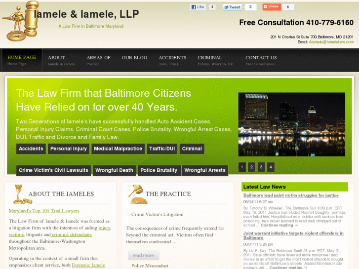 www.iamelelawfirmbaltimore.com