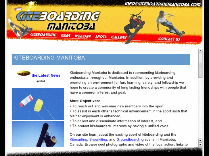 www.kiteboardingmanitoba.com