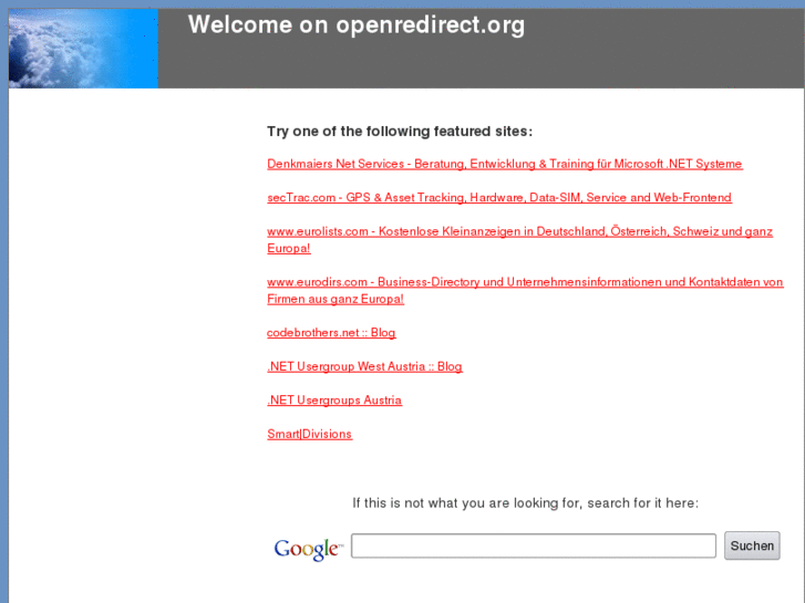 www.openredirect.org