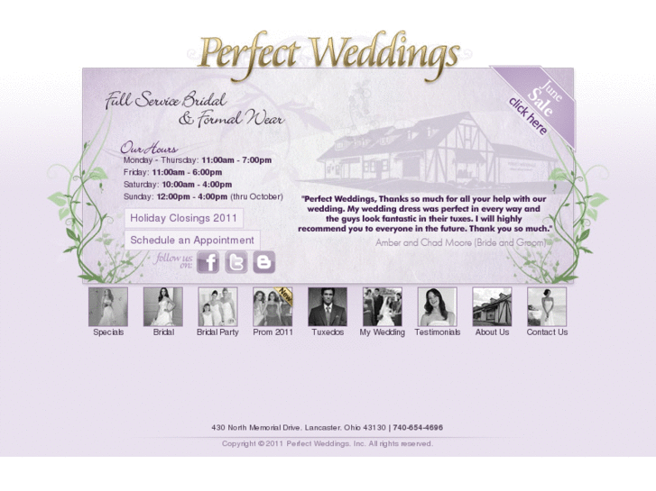 www.perfectweddingsbridal.com