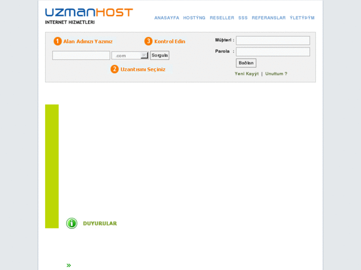 www.uzmanhost.com