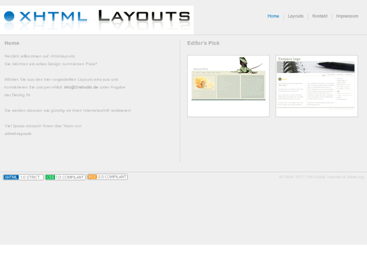 www.xhtml-layouts.de