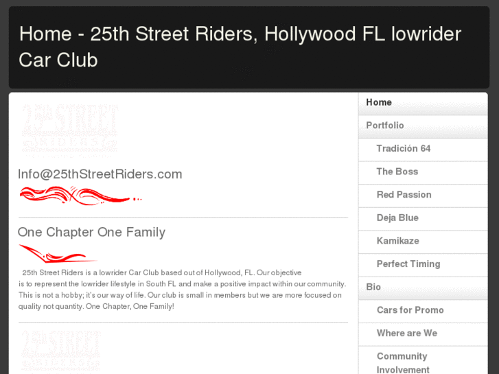 www.25thstreetriders.com