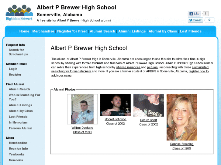 www.albertpbrewerhighschool.com