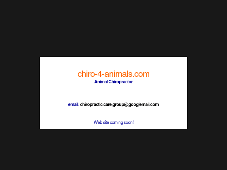 www.chiro-4-animals.com