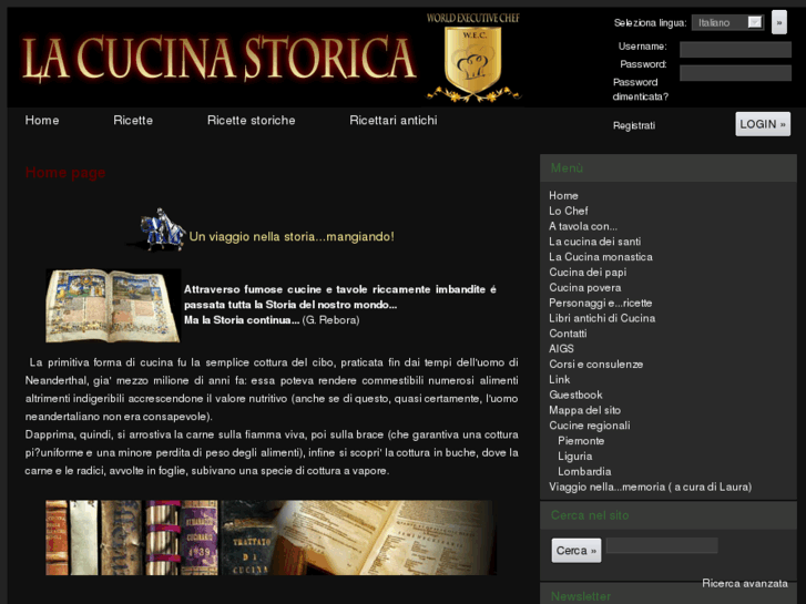 www.cucinastorica.com