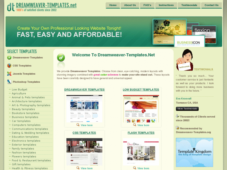 www.dreamweaver-templates.net