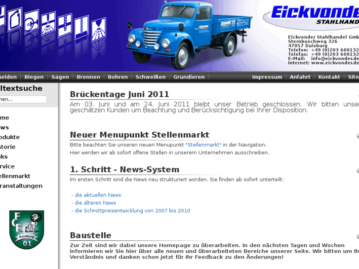 www.eickvonder-stahlhandel.com