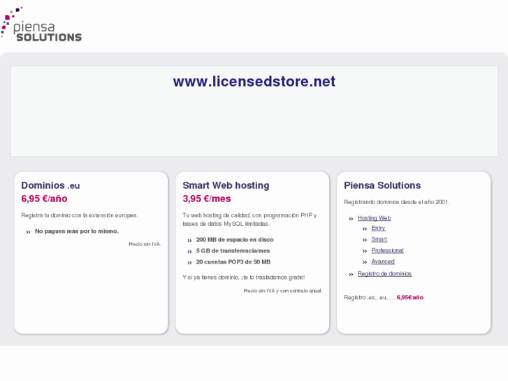 www.licensedstore.net