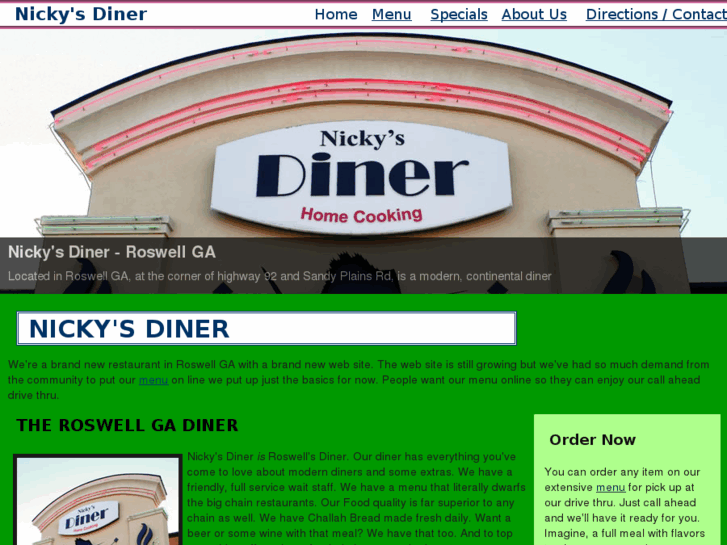 www.nickys-diner.com