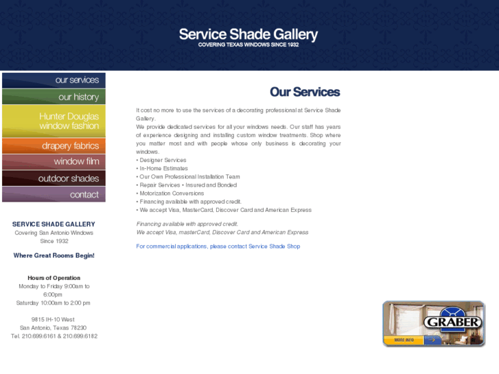 www.serviceshadegallery.com