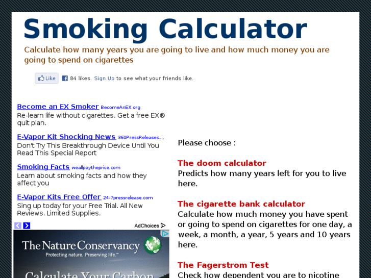 www.smoking-calculator.com