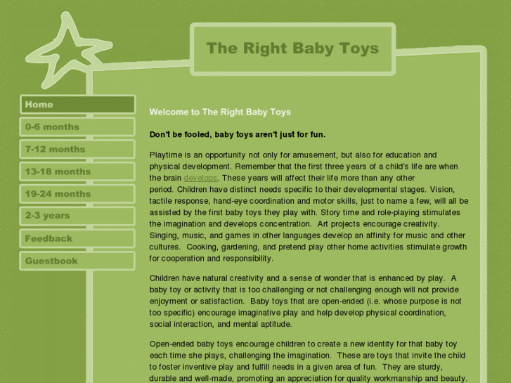 www.therightbabytoys.com