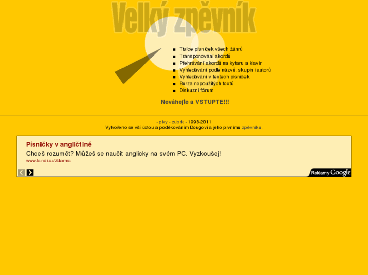 www.velkyzpevnik.cz