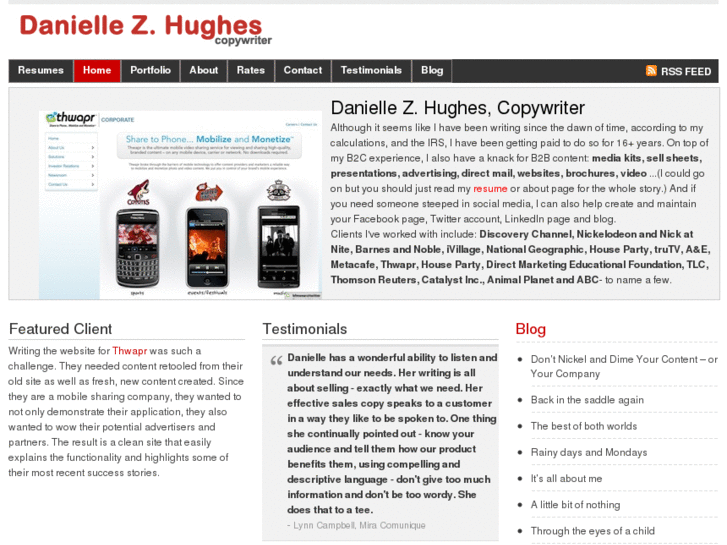 www.daniellezhughes.com