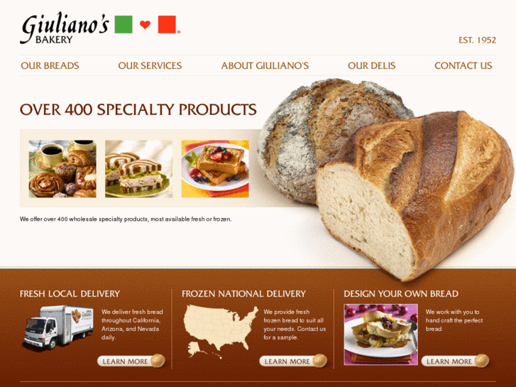 www.giulianosbakery.com