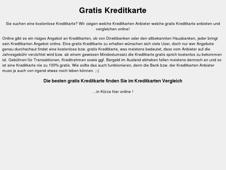 www.gratiskreditkarte.com