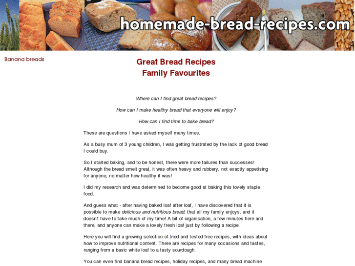 www.homemade-bread-recipes.com