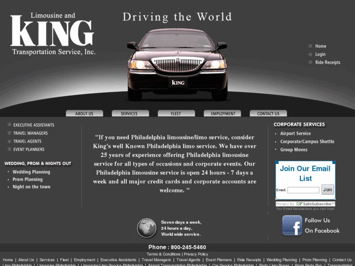 www.kinglimousine.com