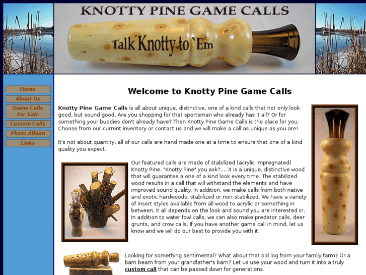 www.knottypinegamecalls.com