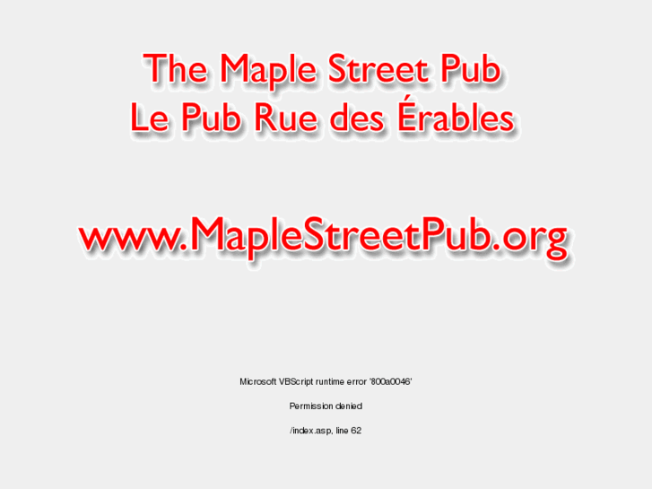 www.maplestreetpub.org