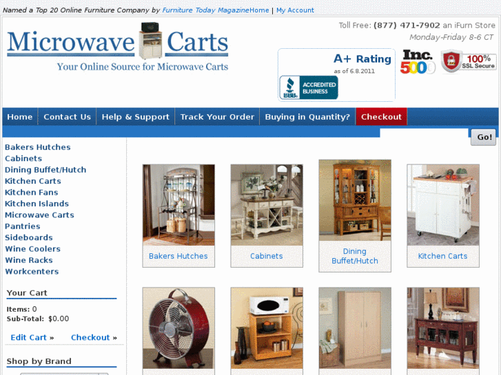 www.microwave-carts.com