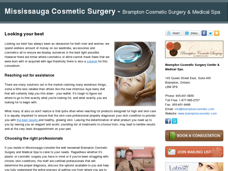 www.mississaugacosmeticsurgery.ca