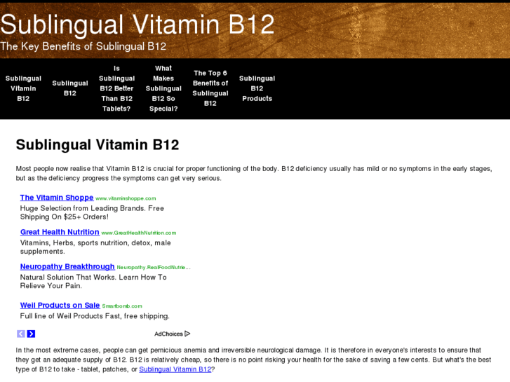 www.sublingualvitaminb12.com