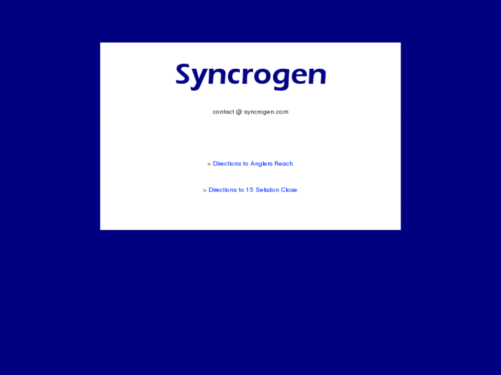 www.syncrogen.com