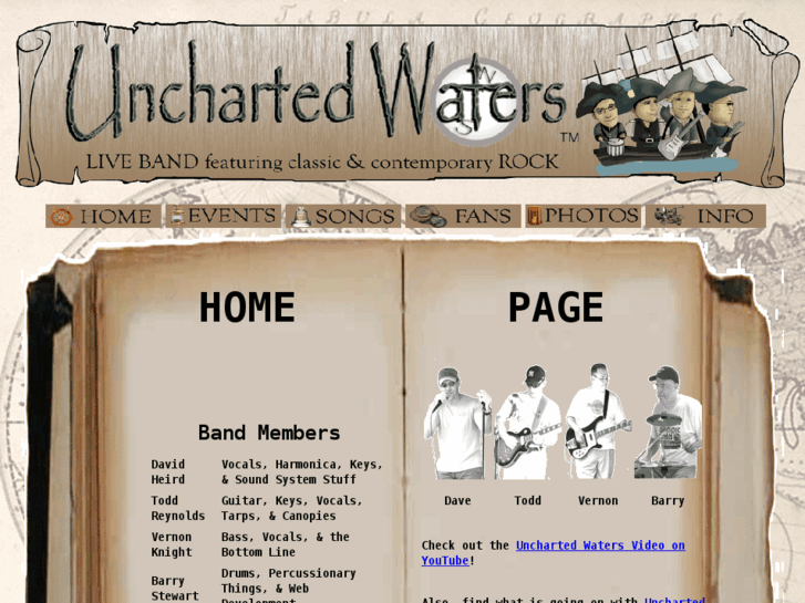 www.unchartedwatersband.com